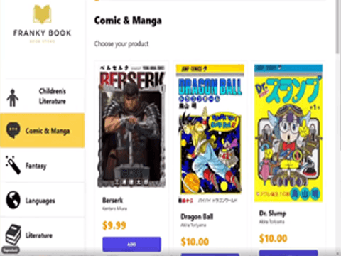 Library Store App